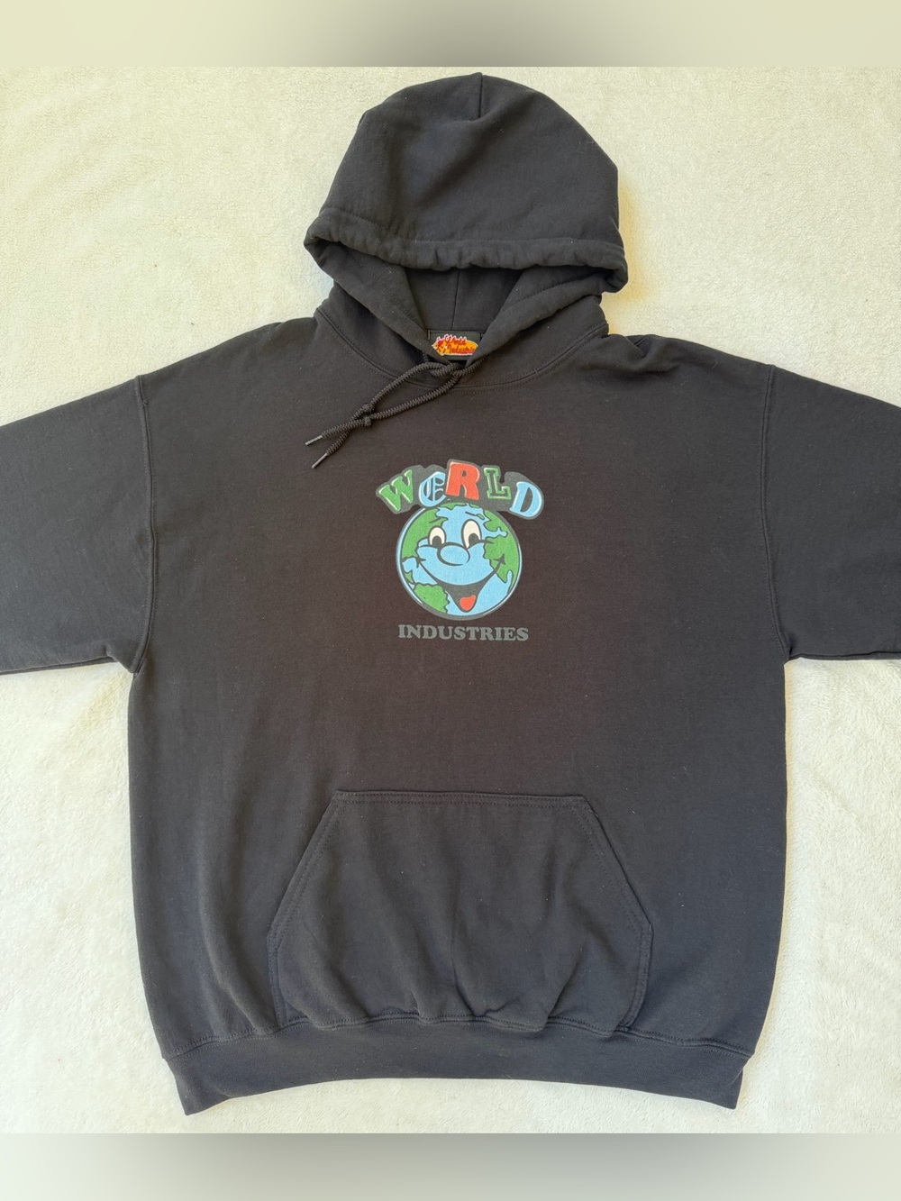 World Industries Black Graphic Hoodie